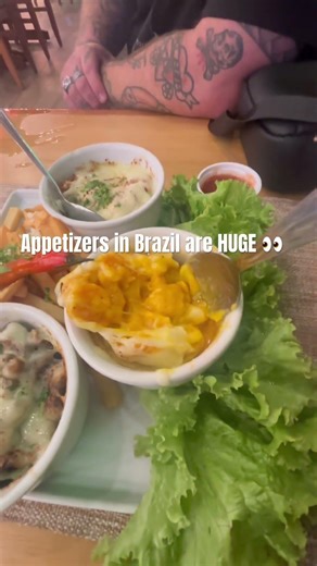 🇧🇷 Brazilian Appetizers #food #foodie #brazilfood #apetizer #restaurantfood #brazil