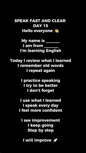 LEARN ENGLISH DAY 15 #englishspeaking #englishlearning #reading