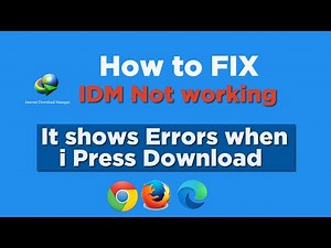 Internet Download Manager Not working |Fails with error 'download is not permitted' #ForbiddenError
