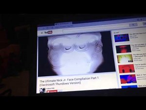 Nick jr face drinks from his cup g major