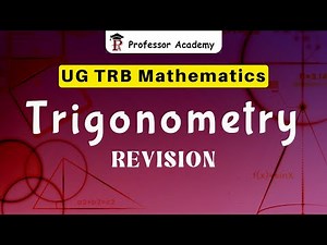UG TRB | Mathematics | Trigonometry | Expected Questions