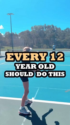 13K views · 79 reactions | Every 12-year-old should be able to do this  #tennisplayer #juniortennis #kidstennis | Tennis Fitness | Facebook