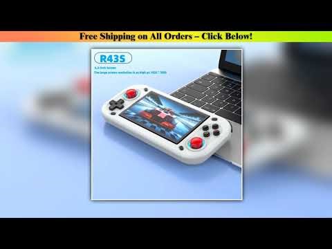 R43S Retro Handheld Video Game Console Open Source Linux System 4.3Inch IPS Screen Portable Pocket