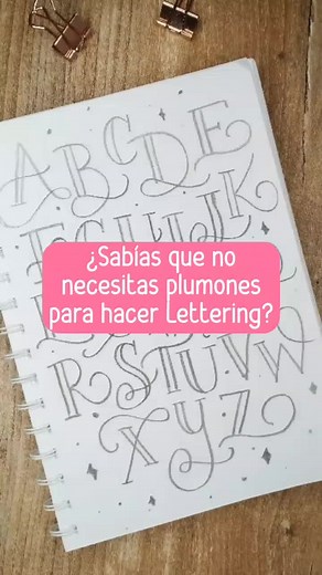 Aprende Lettering: Técnicas de Caligrafía Bonita