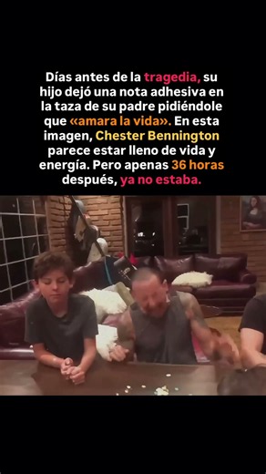 La Última Nota De Su Hijo Para Chester 💔