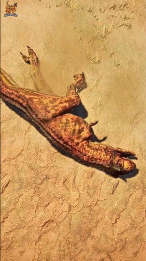 Carnotaurus Ragdoll Death Animation from Cliff #jurassicworld