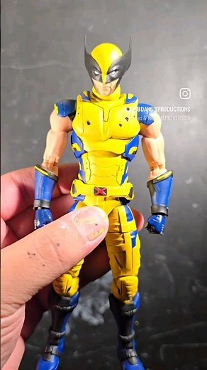 Custom wolverine action figure