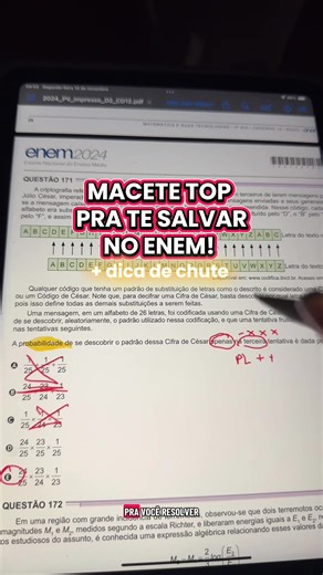 Dicas de Matemática para o ENEM 2025