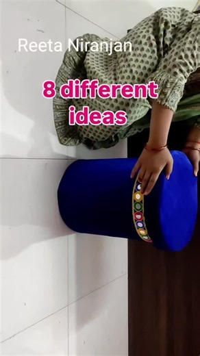 mom's touch on Instagram: "8 different ideas देखना ना भूले 😳👌#trendingreels #bestoutofwaste #oldclothreuse #sareereuse #facebook"