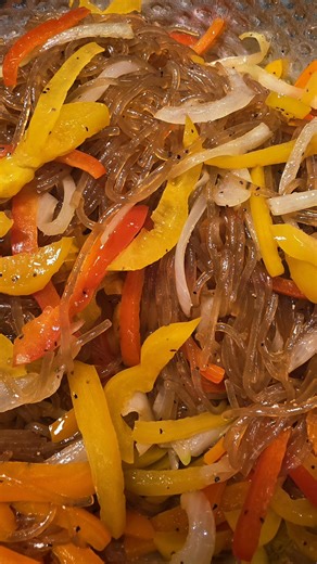 Nova Bunsik - Professional Korean Cuisine Chef Degree in Korean cuisine Japchae- If you haven't tried Korean Japchae, you're missing out! Sweet potato glass noodles stir-fried with fresh vegetables - healthy, light, and delicious. #Koreanfood #halifaxfarmersmarket Saturday 8:00-2:00 Sunday 10:00-2:00