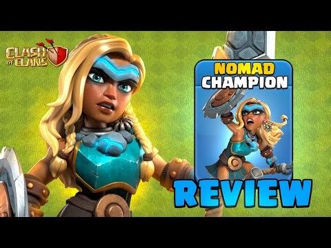 NEW Nomad Royal Champion Skin REVIEW! (Clash Of Clans)