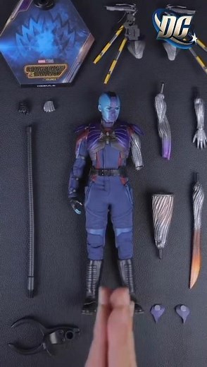 👀 UNBOXING Hot Toys Guardians of the Galaxy Vol. 3 Nebula 1:6 Scale Figure#actionfigures#hottoys