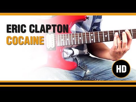 How to play Cocaine from Eric Clapton - Electric Guitar GUITAR LESSON