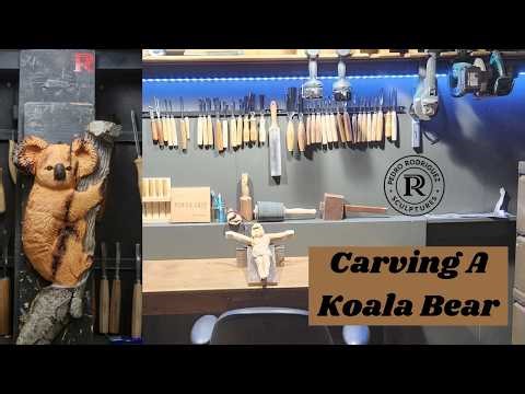 From Bark to Koala: Inside an Australian Woodcarver’s Workshop with Pedro Rodriguez