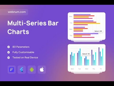 FlutterFlow Multi-Series Bar Chart Widget 📊 #flutterflow #barchart #chart #widget
