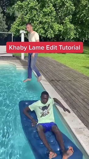 15 sec. Tutorial for the @khaby.lame edit #khabylame #tutorial #howto #edutok