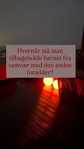 Hvornår må du tilbageholde dit barn fra samvær med den anden forælder? Svaret er klart. Det må du som udgangspunkt ikke. I en sag vurderede familieretten, om en mor lovligt kunne tilbageholde sit mindreårige barn fra samvær med far. Mor tilbageholdt barnet, fordi hun var bekymret for, om far begik seksuelle overgreb under samvær. Mors bekymring bundede i udtalelser fra barnet. Hvad lagde familieretten vægt på? • Der var ingen objektive beviser • Ingen bekymringer fra institutionen • Ingen bekymr
