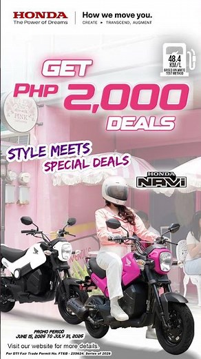 Honda Navi Promo