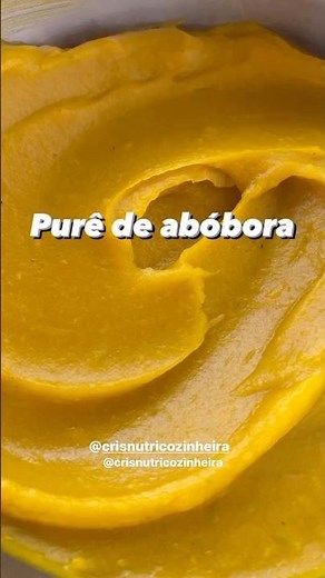 Purê de abóbora: lrve, saboroso e pouco calórico