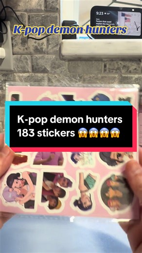 Stickers bonitos , de buena calidad y baratos , también tienen el envío gratis #kpop #demonhunters #korean #koreankpop #demonhunterskpop