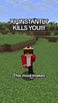 Minecraft But XP Kills Me Instantly | #shorts