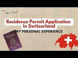 Switzerland 🇨🇭 Residence Permit Application | Family Reunification