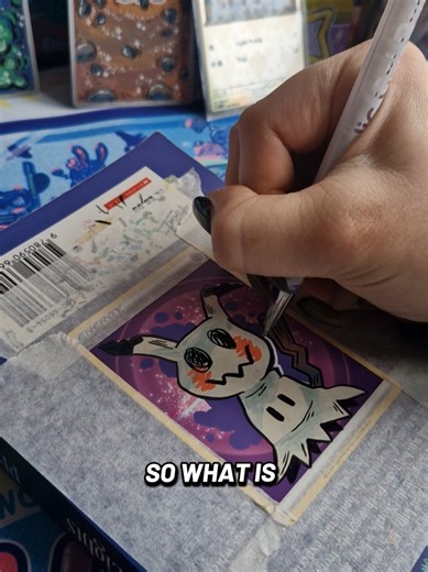 Acrylic Gel Pen Techniques for Pokémon Fan Art