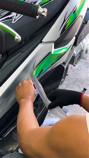 Customize Hologram for Nmax V1 💚🍃#kuysandycustom #decals #customized | Kuy's Andy Custom