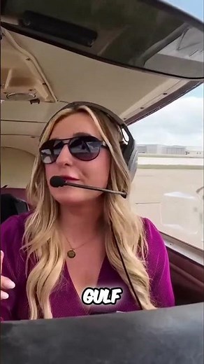 Kay takes off into an urgent return to airport flight!
