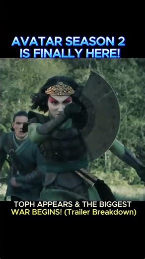 AVATAR SEASON 2 IS FINALLY HERE! TOPH APPEARS & THE BIGGEST WAR BEGINS! (Trailer Breakdown)