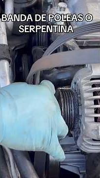 CHANGING SERPENTINE OR PULLEY BELT EASY AND FAST #automobile #tipsandtricks #diy #mobilemechanic