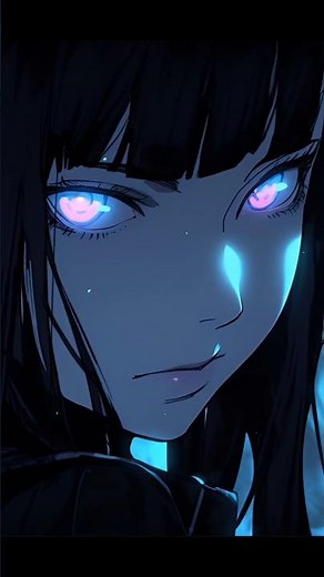 Hinata Blue Eyes Awakening | 4K Anime Wallpaper #naruto #hinata #anime #animeedit