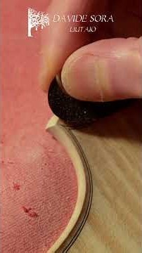 Viola 2025 - Ritocchi finali alle punte - Finishing touches to the corners #shorts