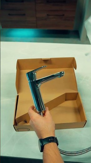 Unboxing: FRYD servantbatteri i krom - klassisk kran med myke linjer | Vikingbad