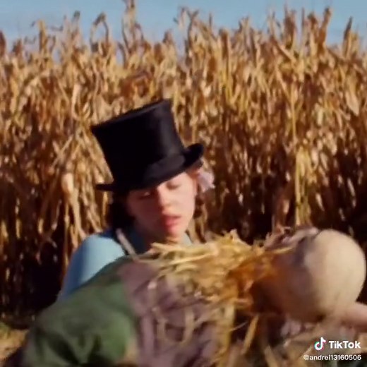 Scary Scarecrow Scene in Pearl 2022 Movie