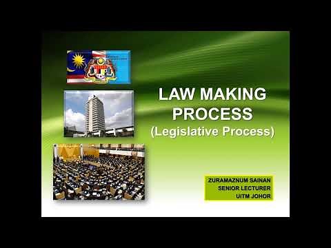 Law Making / Legislative Process