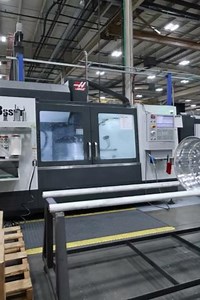 A walk around of the Haas machines in action at @libertyforged machining wheels from billet #haascnc #LibertyForgedWheels | Haas Automation UK