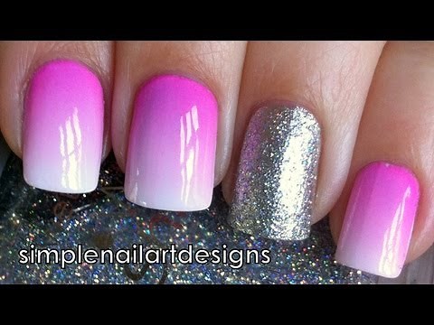 Ombre Nail Art Tutorial Using Acrylic Paint