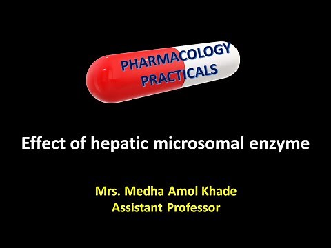 Effect of hepatic microsomal enzyme