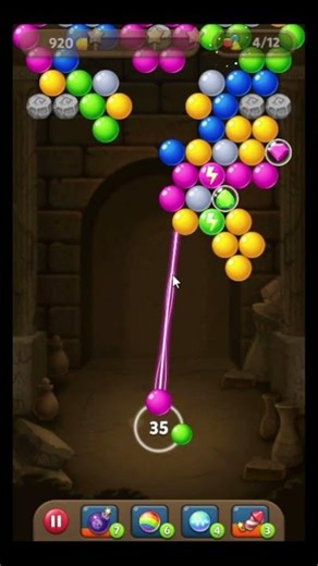 Bubble Pop Origin Gameplay | Match 3 Puzzle Adventure & Treasure Blast - EP 15 - Short