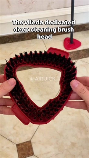 Upgrade Your Cleaning with Vileda's Deep Cleaning Brush Head