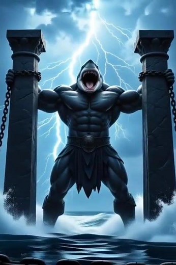 Watch This Cat Gorilla Shark Lion Take on the Hercules Challenge!