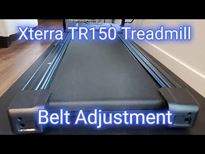 How To Adjust The Belt On A XTerra Tr150 Treadmill