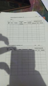 CASH RECEIPTS JOURNAL OFCRJ __ for 20| Doc No. | Day | Detai... | Filo