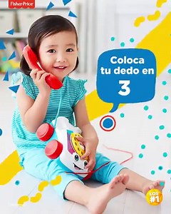 ¡Ring, Ring! Te mostramos algunos tips para que estimules el desarrollo del lenguaje de tu pequeñito con el Teléfono Parlanchín. 🌟👶☎ | Fisher-Price