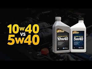 10w40 vs 5w40 Engine Oil Differences
