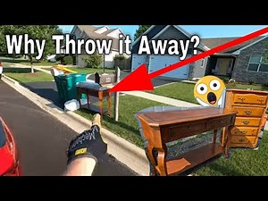 People Throw Away Such Good Stuff