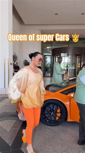 Queen of super Cars 👸 #luxurylifestyle