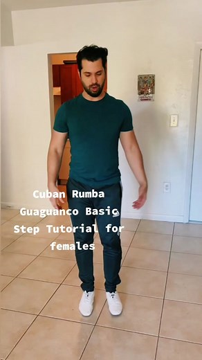 Learn the Guaguanco Rumba Basic Step for Females | Cuban Rumba Dance Class