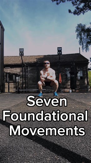 🧱 The 7 Foundational Movement Patterns Every Man Should Master Before chasing complex training plans, master the basics. Every strong, capable, and durable body is built on these 7 movement patterns — the Base of true functional strength. Research from the ACSM (2022) and strength leaders like Gray Cook and Dan John shows that mastering these patterns improves movement efficiency, strength, and long-term resilience. 1️⃣ Squat ➡️ Builds lower-body strength and mobility. • Scale: Bodyweight → Gob